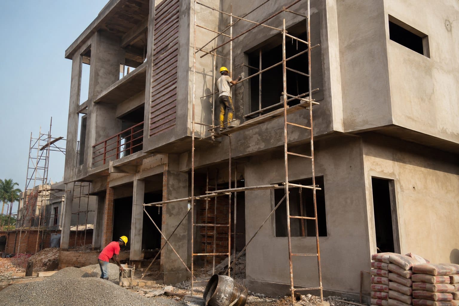 Projet immobilier suivi par TÉMOIN en Guinée